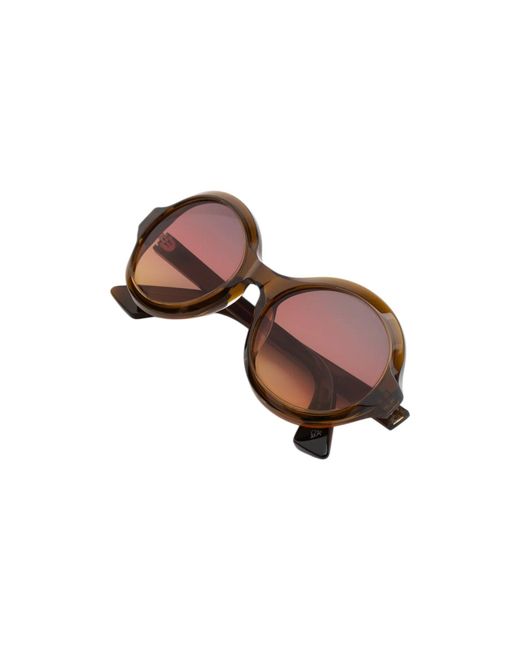 Marni Black I17 Nozea Sunglasses Acetate Round Normal Nuanced