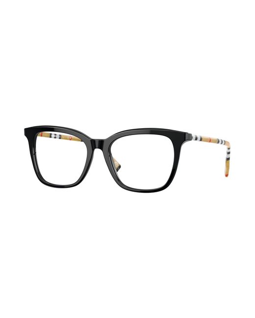 Burberry Black Be2390 3853 Optical Frames Acetate Transparent Squared Normal