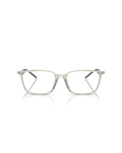Moncler Black Me3004D 5016 Optical Frames Injected Transparent Squared Normal
