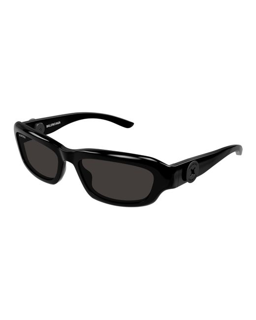 Balenciaga Black Bb0409S 001 Sunglasses Acetate Squared