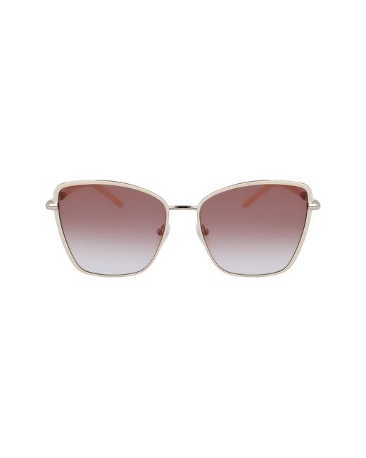 Longchamp Black Lo167S 108 Sunglasses Metal Butterfly Normal Normal