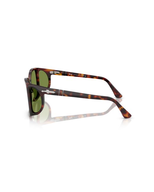 Persol Green Po0005 24/4E Sunglasses Acetate Squared Normal for men