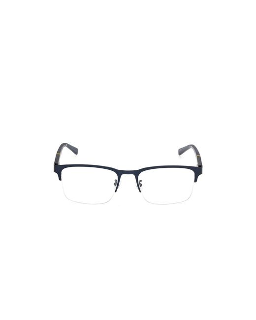 Timberland Black Tb1841-H 092 Optical Frames Metal Squared Normal for men