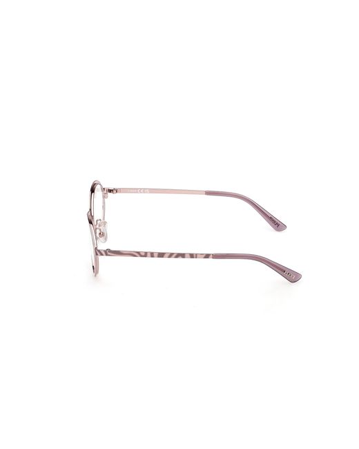 Emilio Pucci Black Ep5277 074 Optical Frames Metal Round Normal
