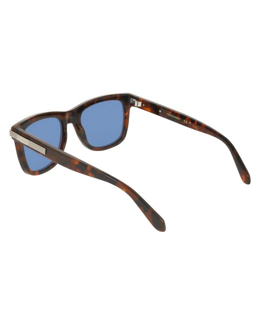 Ferragamo Black Sf2088S 240 Sunglasses Acetate Squared Normal for men