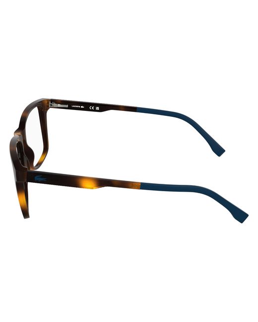 Lacoste Black L4013 214 Optical Frames Bio-Injected Squared Normal for men