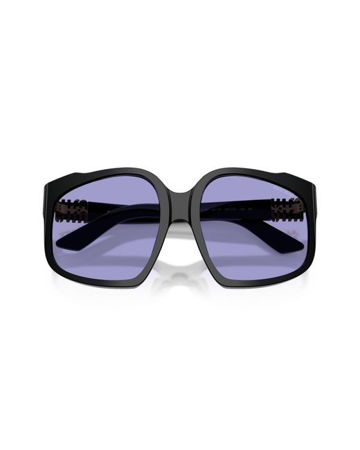 Miu Miu Black Mu A07S 16K01O Sunglasses Acetate Geometric Normal