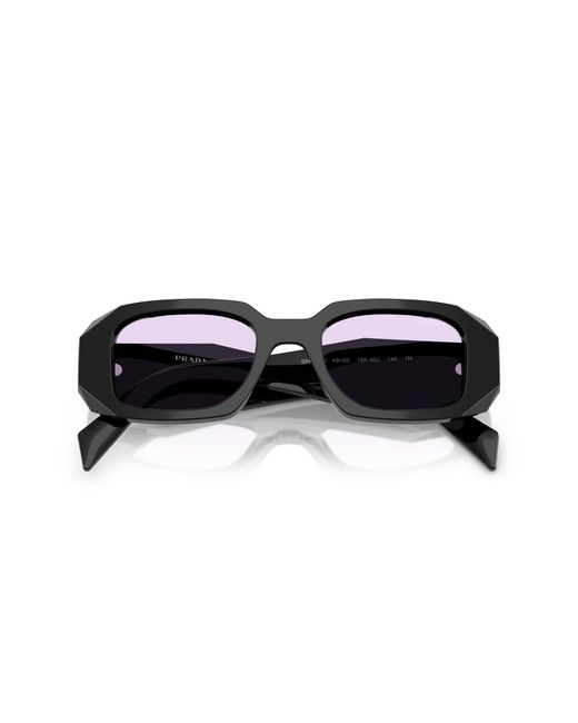 Prada Black Pr 17Ws 16K40J Sunglasses Acetate Squared Normal