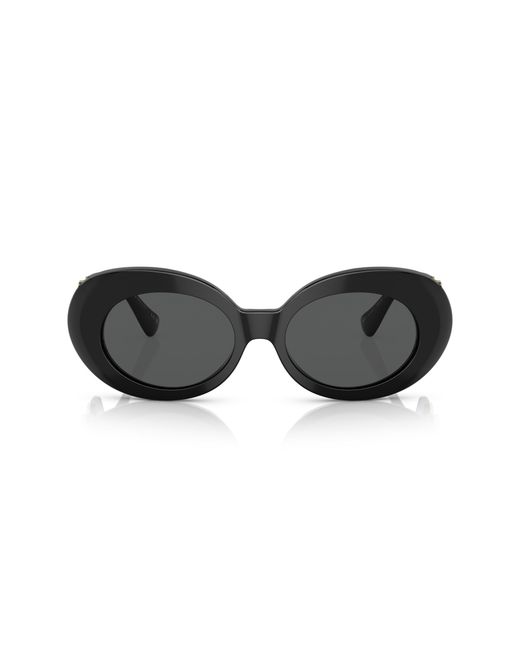 Versace Black Ve4426Bu Gb1/87 Sunglasses Acetate Round Normal