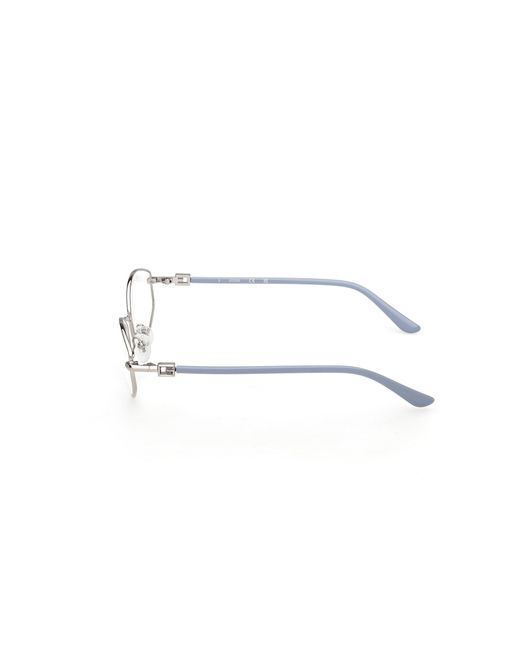 Guess Black Gu50355 008 Optical Frames Metal Geometric Normal