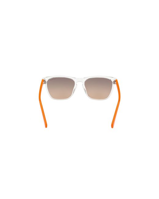 Guess Black Gu00129 26F Sunglasses Injected Squared Normal