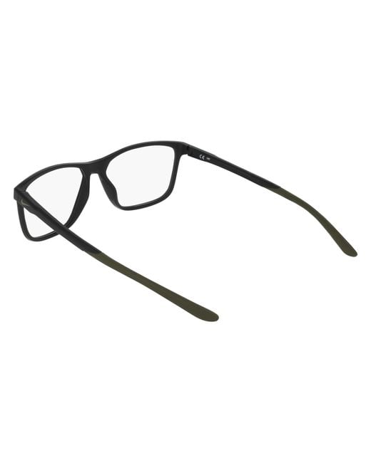 Nike Black 7293 001 Optical Frames Bio-Inject Squared Normal for men