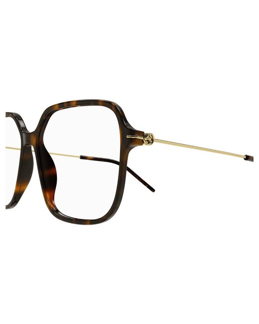Gucci Black Gg1271O 002 Optical Frames Plastic Squared