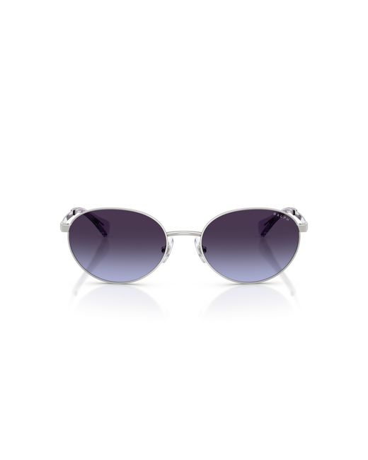 Ralph Lauren Black Ra4148 90014Q Sunglasses Metal Round Normal Shaded