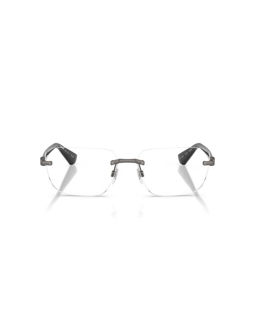 Burberry Black Be1392 1316 Optical Frames Metal Squared Normal for men