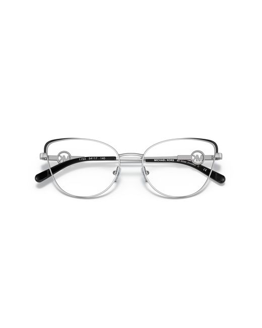 Michael Kors Black Mk3058B Trinidad 1153 Optical Frames Metal Cat Eye