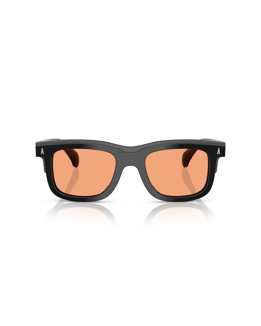 Moncler Black Me6004 Claro 300174 Sunglasses Acetate Squared Normal