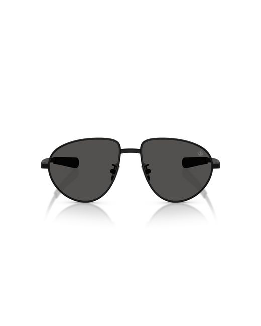Moncler Black Me4009 Vizla 100181 Sunglasses Metal Pilot Polarized