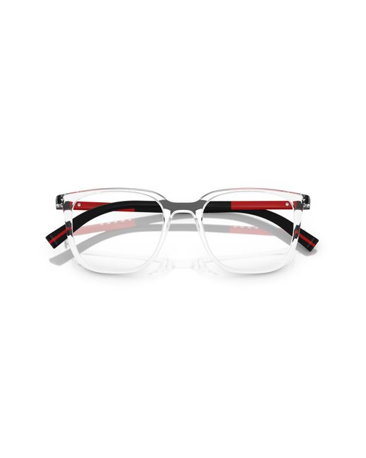 Prada Linea Rossa Black Ps 04Rv 2Az1O1 Optical Frames Injected Pillow Normal for men
