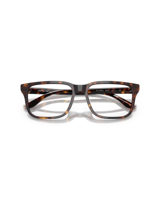 Emporio Armani Black Ea3250U 5026 Optical Frames Acetate Squared Normal for men