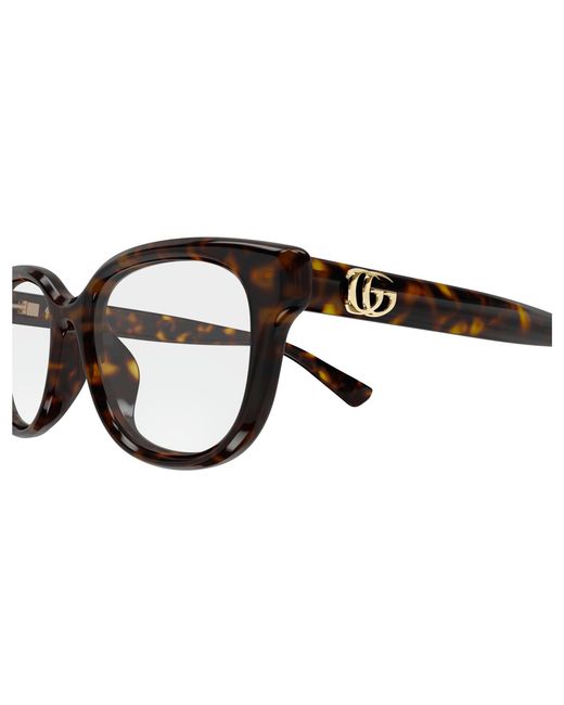Gucci Black Gg1833Ok 002 Optical Frames Injected Transparent Squared