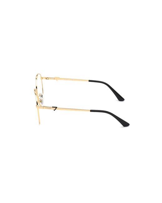 Guess Black Gu2812 028 Optical Frames Metal Round Normal