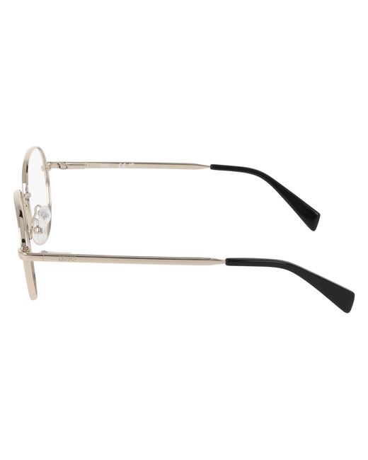 Liu Jo Black Lj2177 712 Optical Frames Metal Geometric Normal
