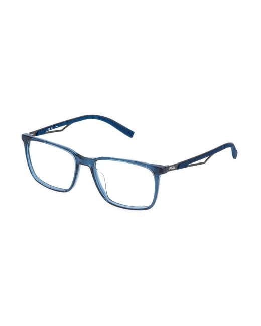 Fila Black Vfi995 06Na Optical Frames Acetate Squared for men