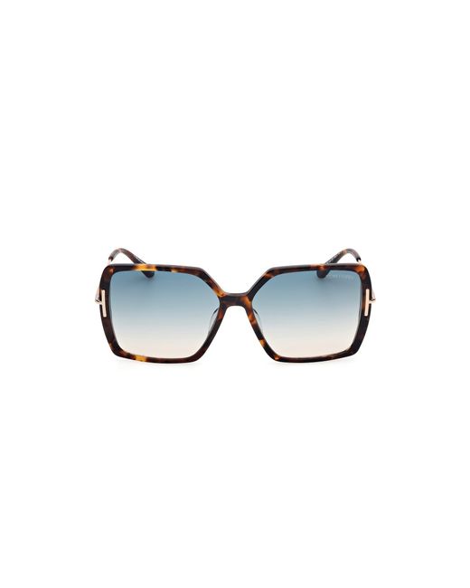 Tom Ford Black Ft1039 Joanna 52P Sunglasses Acetate Butterfly Normal
