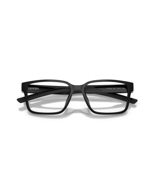 FERRARI SCUDERIA Black Fz8018D 501 Optical Frames Injected Squared Normal for men