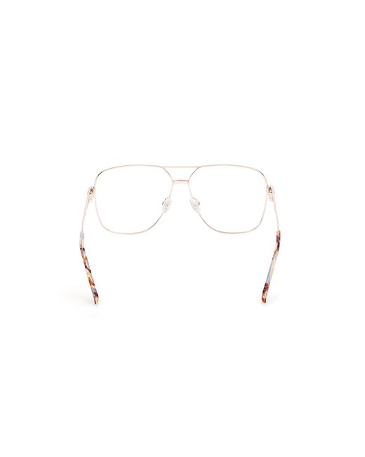 Guess Black Gm50029 032 Optical Frames Metal Squared Normal