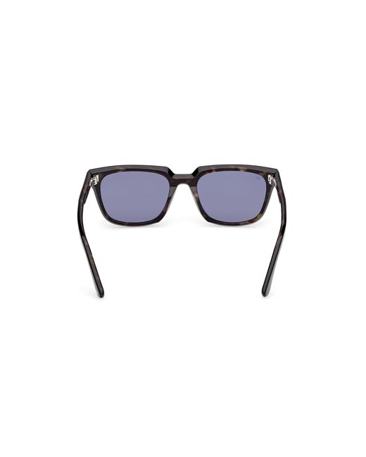 Web Black We0391 05V Sunglasses Acetate Squared Normal for men