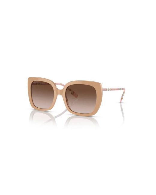 Burberry Black Be4323 404313 Sunglasses Plastic Squared Shaded