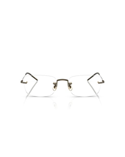 Oliver Peoples Black Ov1359T Tk-10 5284 Optical Frames Titanium Transparent Squared Normal