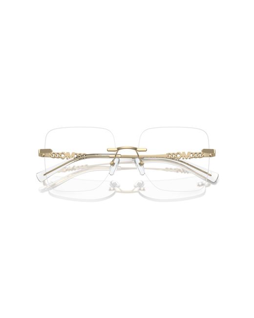 Michael Kors Black Mk3078 Giverny 1014 Optical Frames Metal Squared Normal