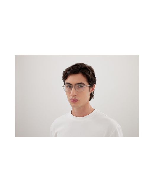Gucci Black Gg1891O 003 Optical Frames Acetate Transparent Squared for men