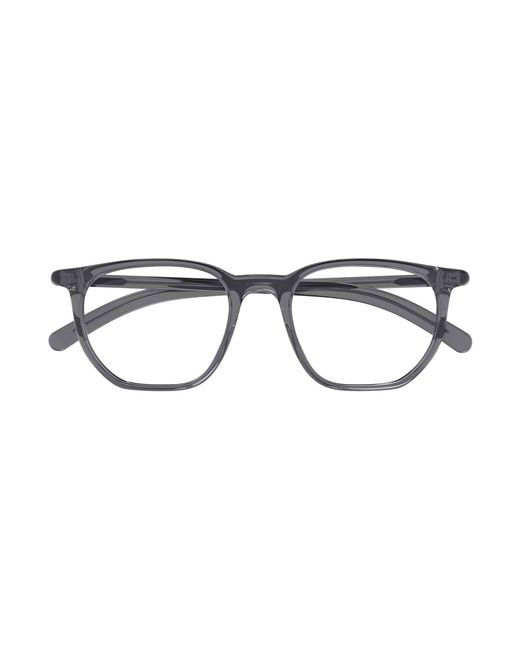Montblanc Black Mb0349O 003 Optical Frames Transparent Squared for men
