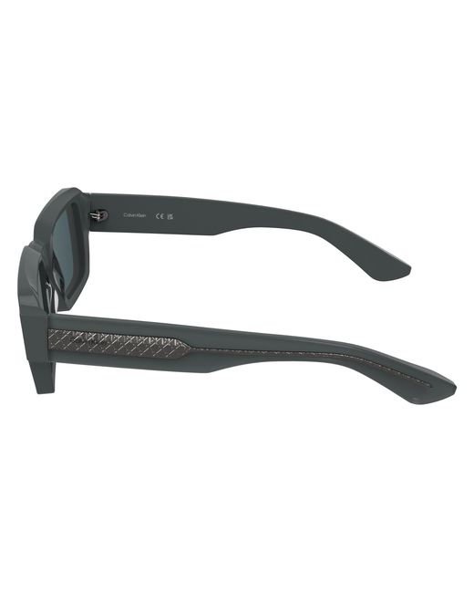Calvin Klein Black Ck25538S 035 Sunglasses Acetate Squared Normal for men