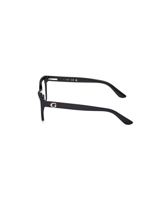 Guess Black Gu50234 001 Optical Frames Acetate Geometric Normal