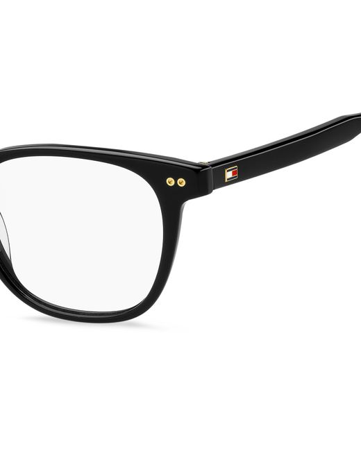 Tommy Hilfiger Black Th 2187 807 Optical Frames Acetate Squared Normal for men