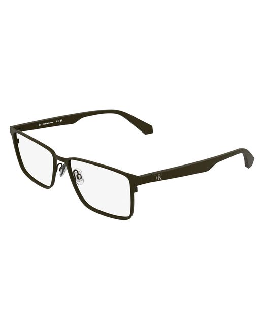 Calvin Klein Black Ckj26205 002 Optical Frames Metal Squared Normal for men