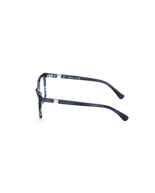Max Mara Black Mm5239 092 Optical Frames Acetate Round Normal