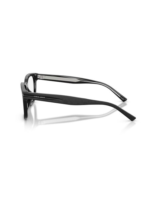 Giorgio Armani Black Ar7288U 6402 Optical Frames Acetate Transparent Pillow Normal