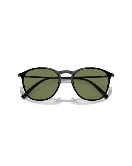 Giorgio Armani Black Ar8186U 50012A Sunglasses Nylon Squared Normal for men