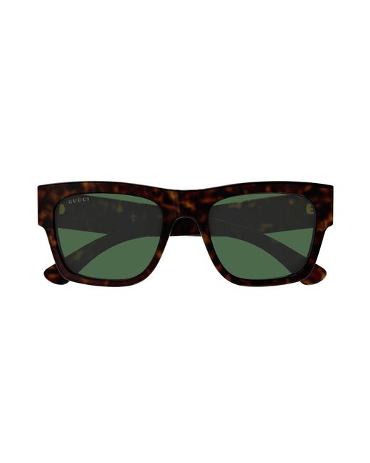 Gucci Green Gg1793S 002 Sunglasses Acetate Squared for men