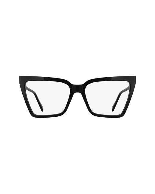 Karl Lagerfeld Black Kl6216 001 Optical Frames Acetate Squared Normal