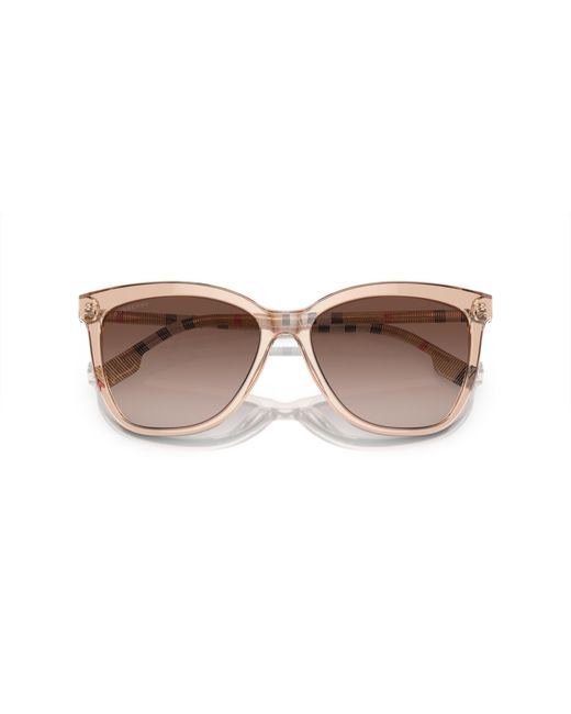 Burberry Black Be4308 Clare 400613 Sunglasses Acetate Squared Normal Shaded