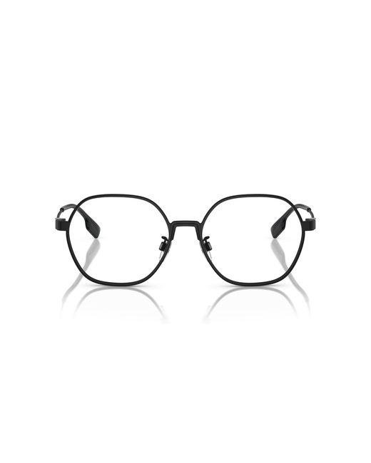Burberry Black Be1379D Winston 1007 Optical Frames Metal Transparent Geometric Normal for men