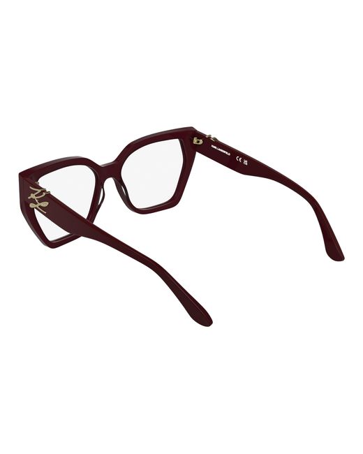 Karl Lagerfeld Black Kl6214 001 Optical Frames Acetate Squared Normal
