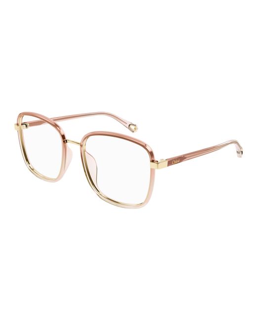 Chloé Black Ch0034O 004 Optical Frames Injected Transparent Squared